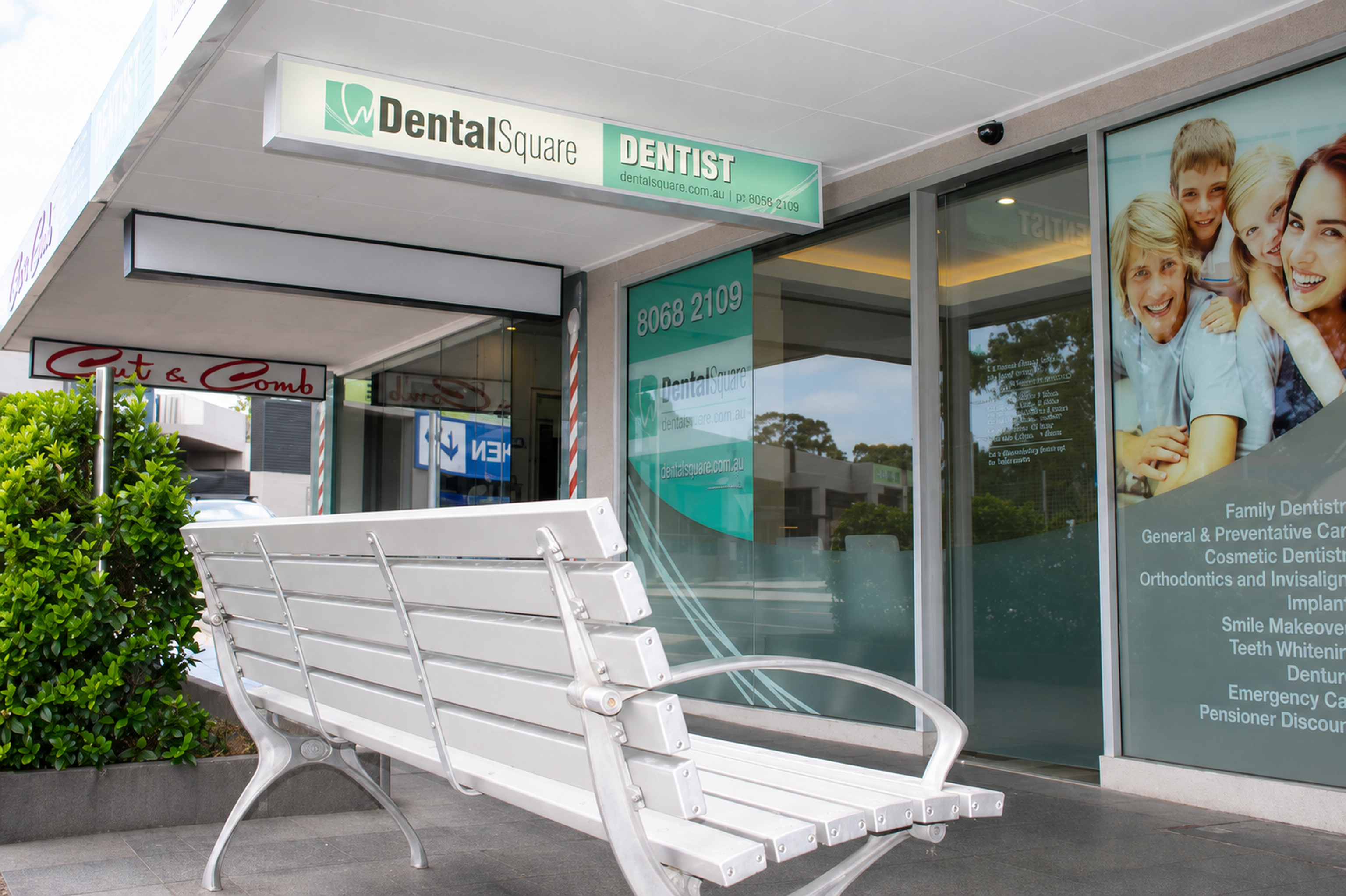 The Dental Square practice on Chatham Rd, West Ryde